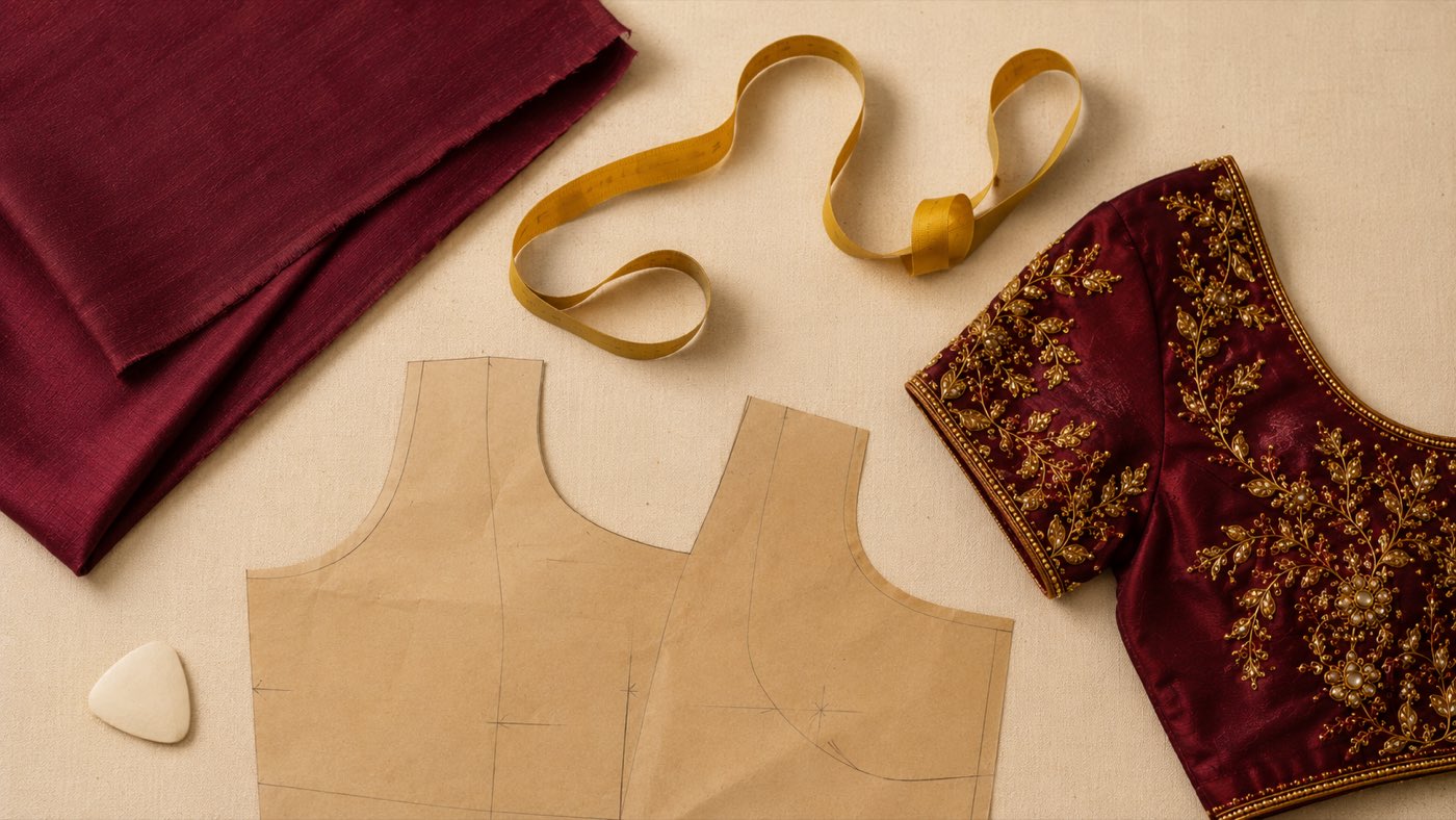 The 18 measurements a blouse actually needs — and the three everyone gets wrong